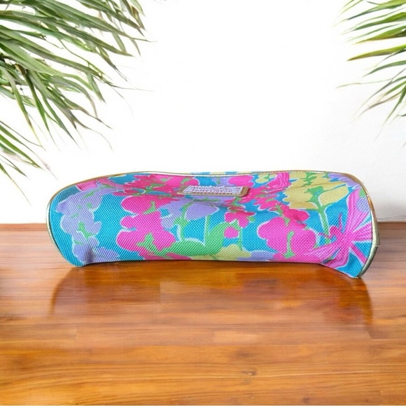 Lilly Pulitzer for Estée Lauder Cosmetic Bag – Dragonfly Floral Print - Picture 6 of 10
